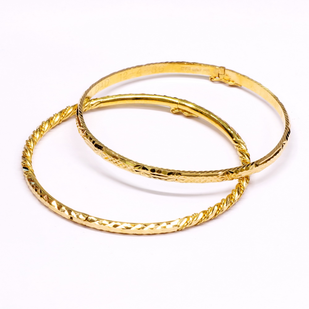 Mrs Wee's Gold Bangles