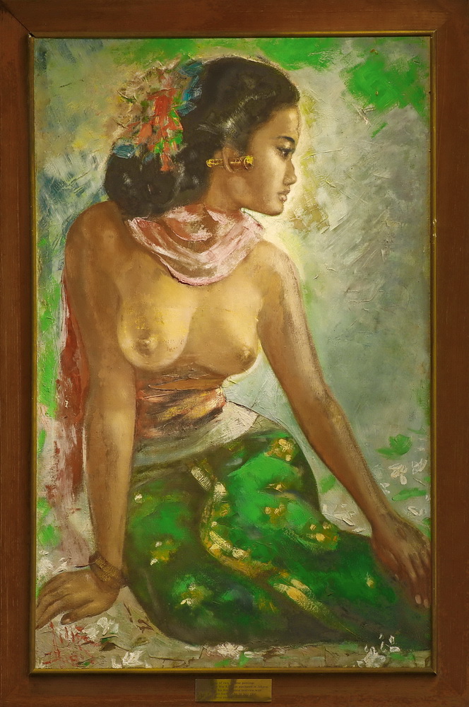 One of the Balinese Girl Painting