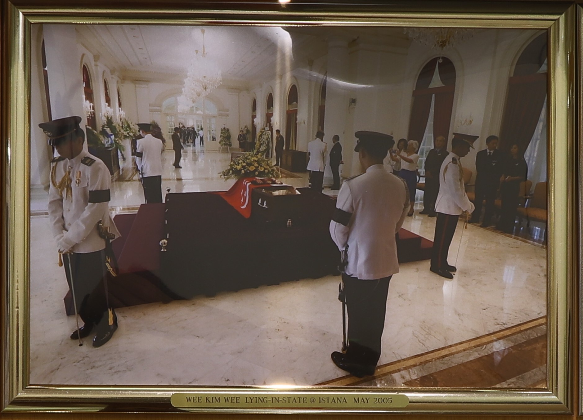 Dr Wee Lying-in-State at The Istana 