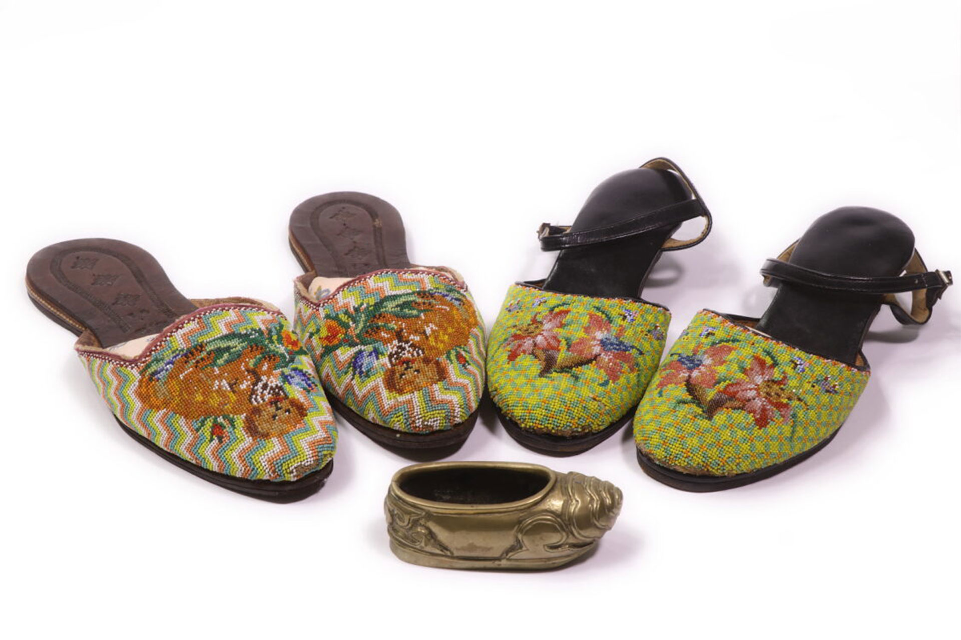 Peranakan Shoes Of Mrs Wee & Wedding Slippers Of Dr Wee