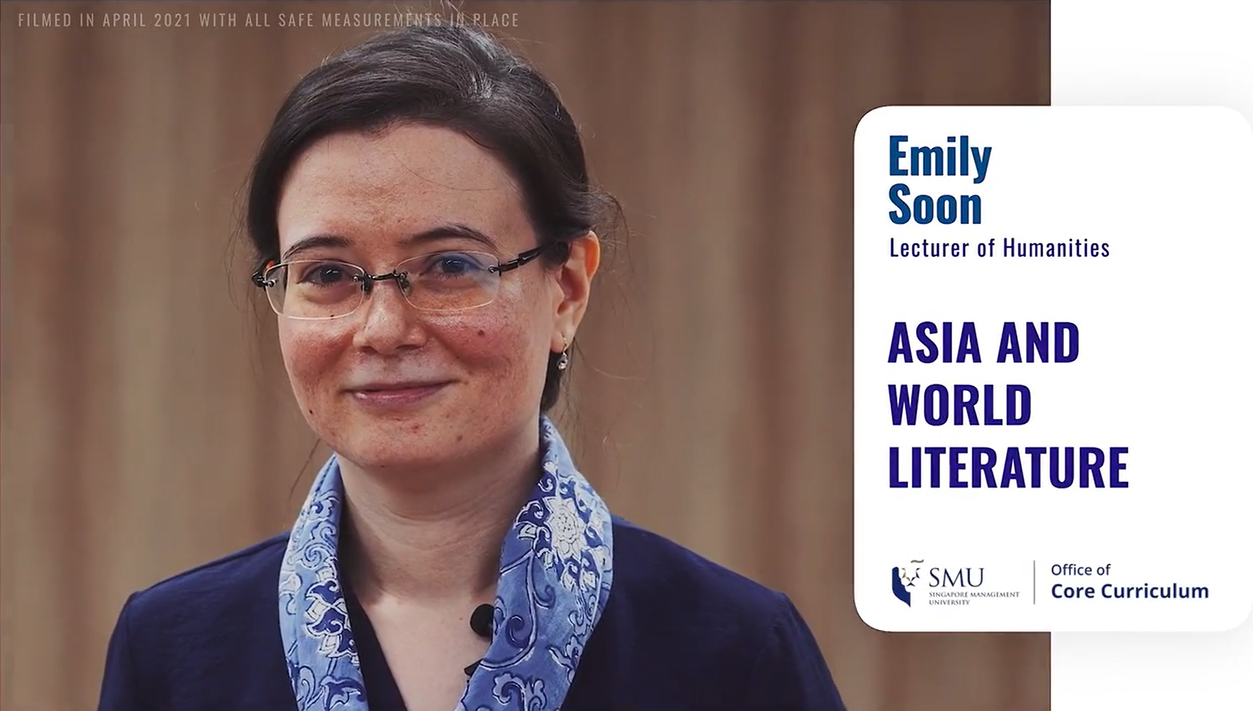 Emily Soon - Asia and World Literature