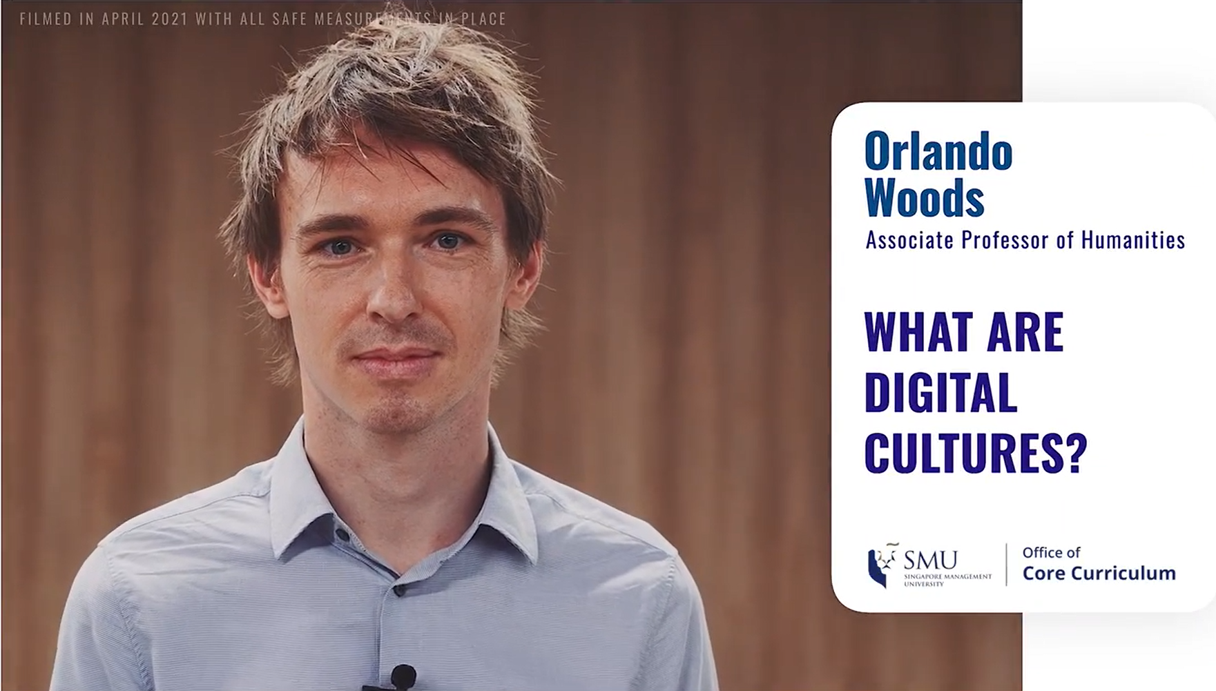 Orlando Woods - What are Digital Cultures?