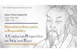 Humanitarian Intervention as Responsibility: A Confucian Perspective on War and Peace