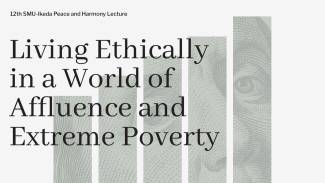 Living Ethically in a World of Affluence and Extreme Poverty
